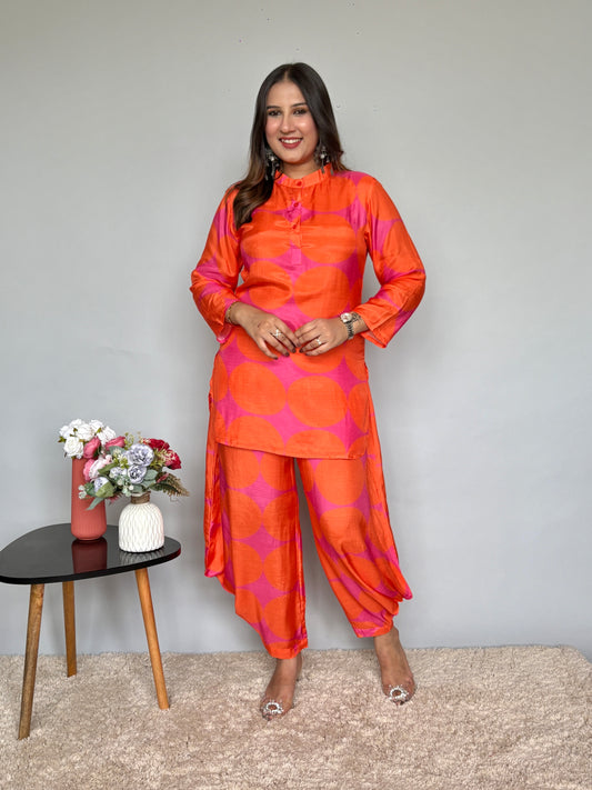 Orange And Pink Fusion Cord Set