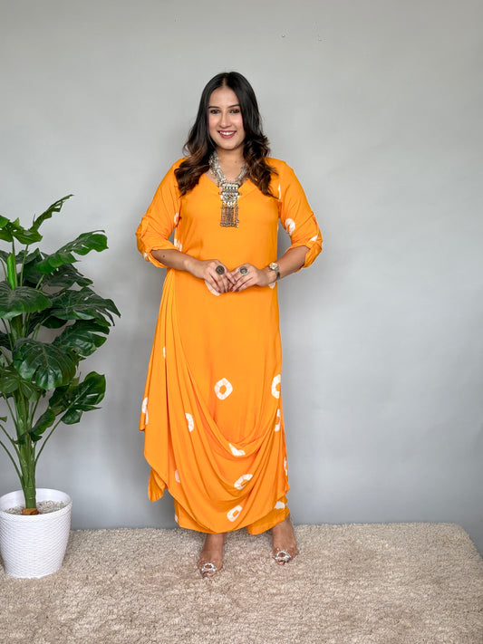 Bright Orange Drape Cord Set